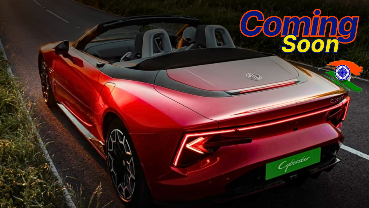 MG Cyberster Electric Roadster Set to Redefine India's EV Landscape