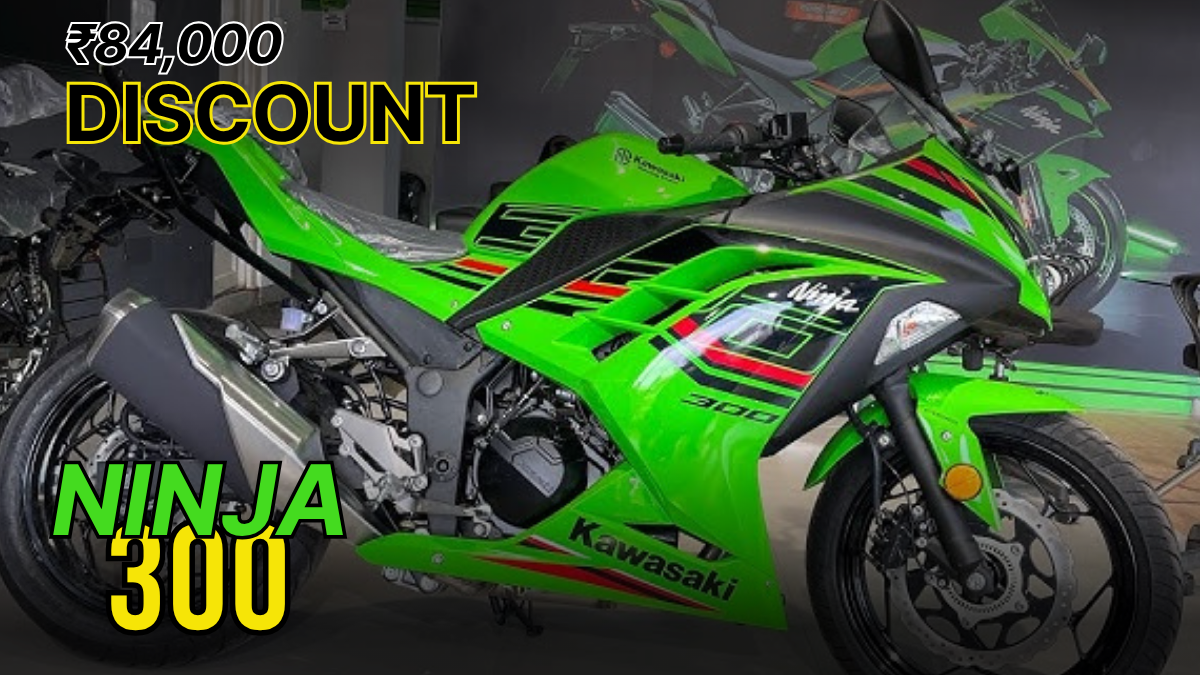 Kawasaki Ninja 300 Discount | Save ₹84,000 on the Perfect Sportbike