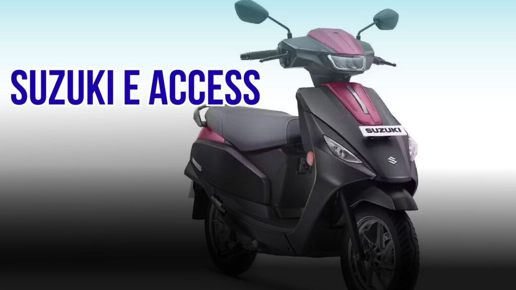 2025 Suzuki E Access Launch in India – Range, Price, and Full Details
