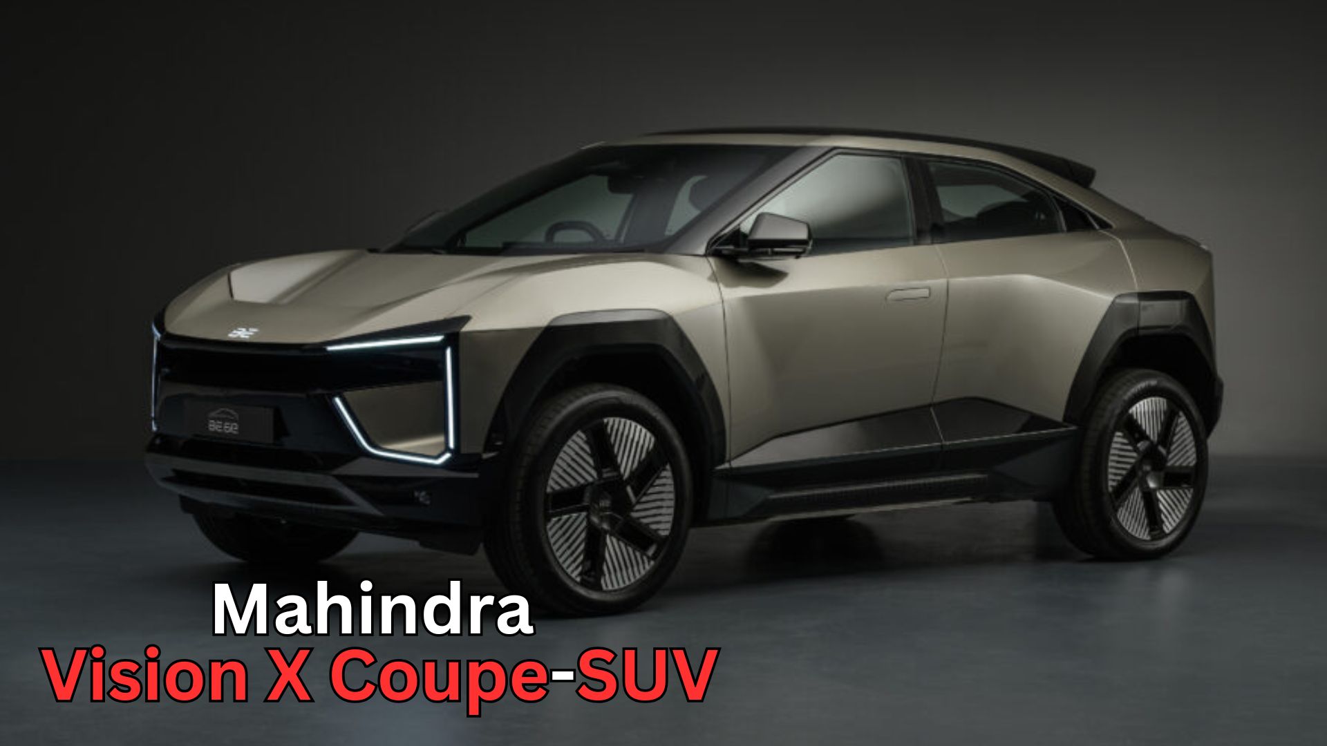 Mahindra Vision X Coupe-SUV Concept Unveiled – A Strong Contender in the Compact SUV Segment
